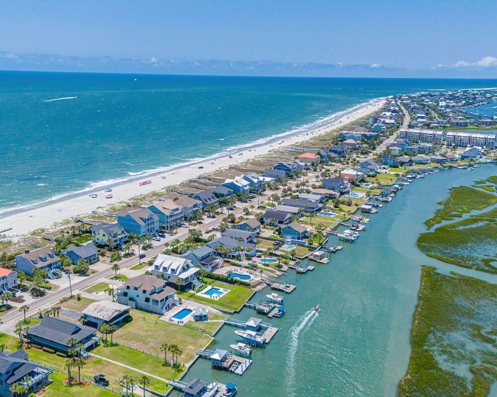 Creek / River Private Dock Homes Real Estate