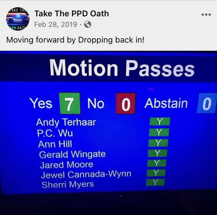 Motion Passed
