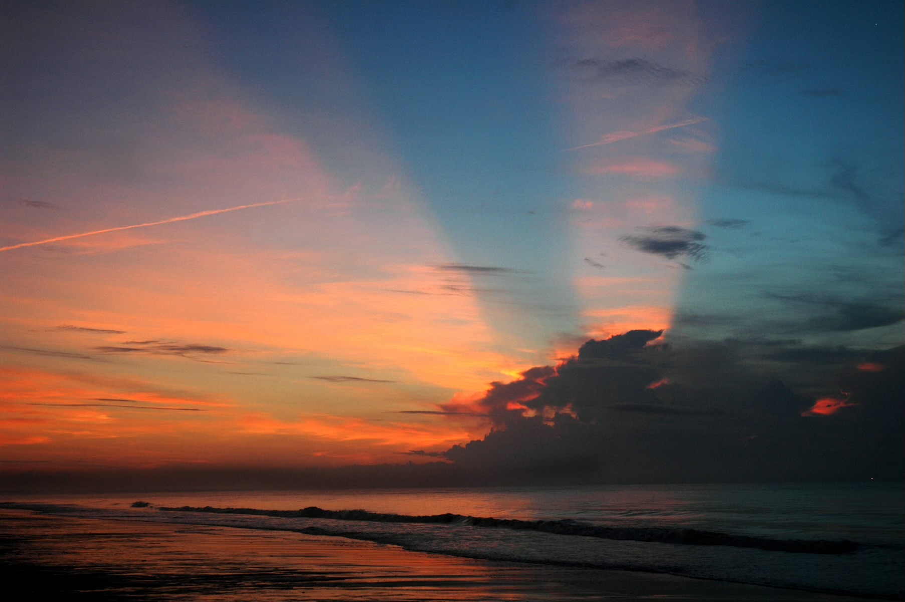 Sunrise over Edisto Beach