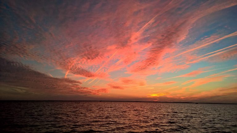 soundfront at corolla bay sunset