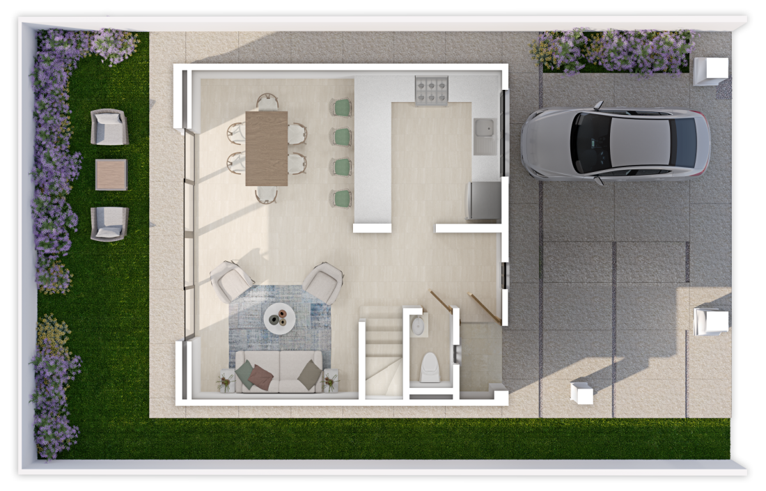 Las Misiones Santa Barbara Model