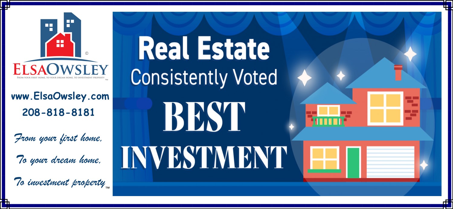 Real Estate Consistently Voted Best Investment [INFOGRAPHIC]