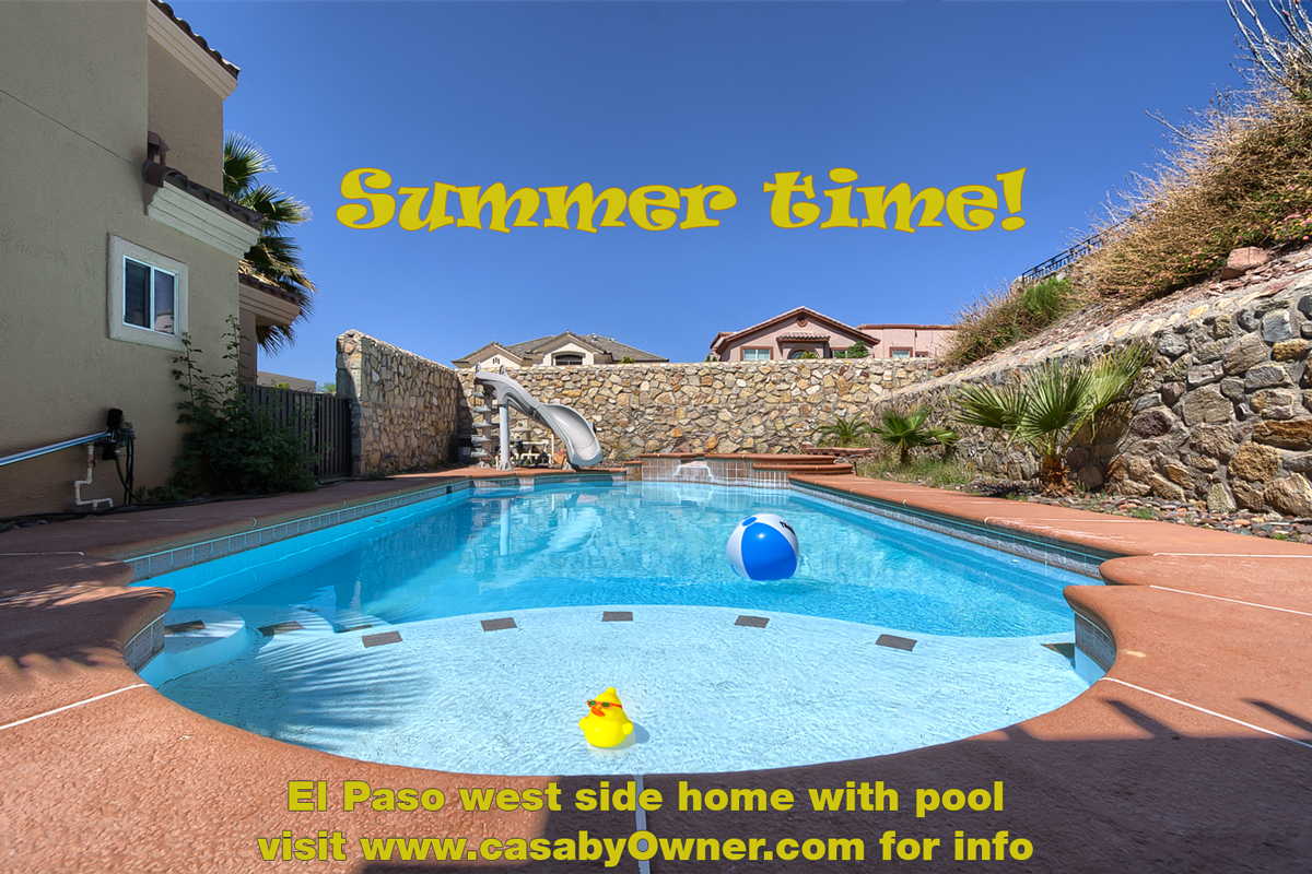 Homes for sale in El Paso, TX, west side, pool