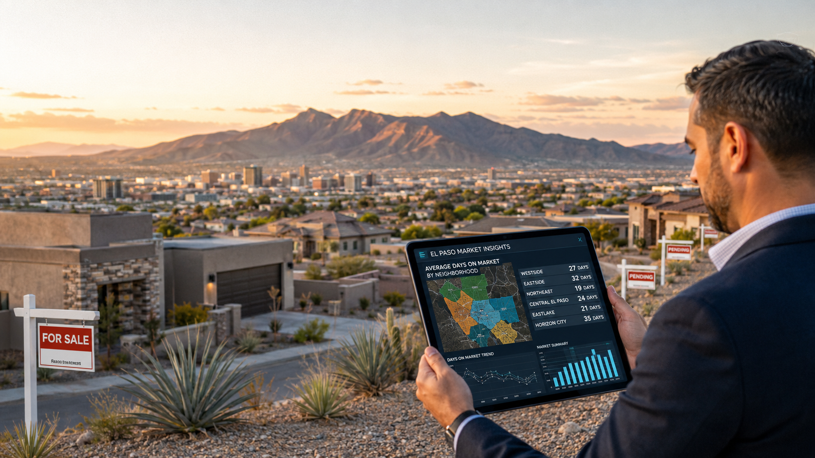 Home for sale in El Paso, TX, Average Days on Market by El Paso Neighborhood (2026)