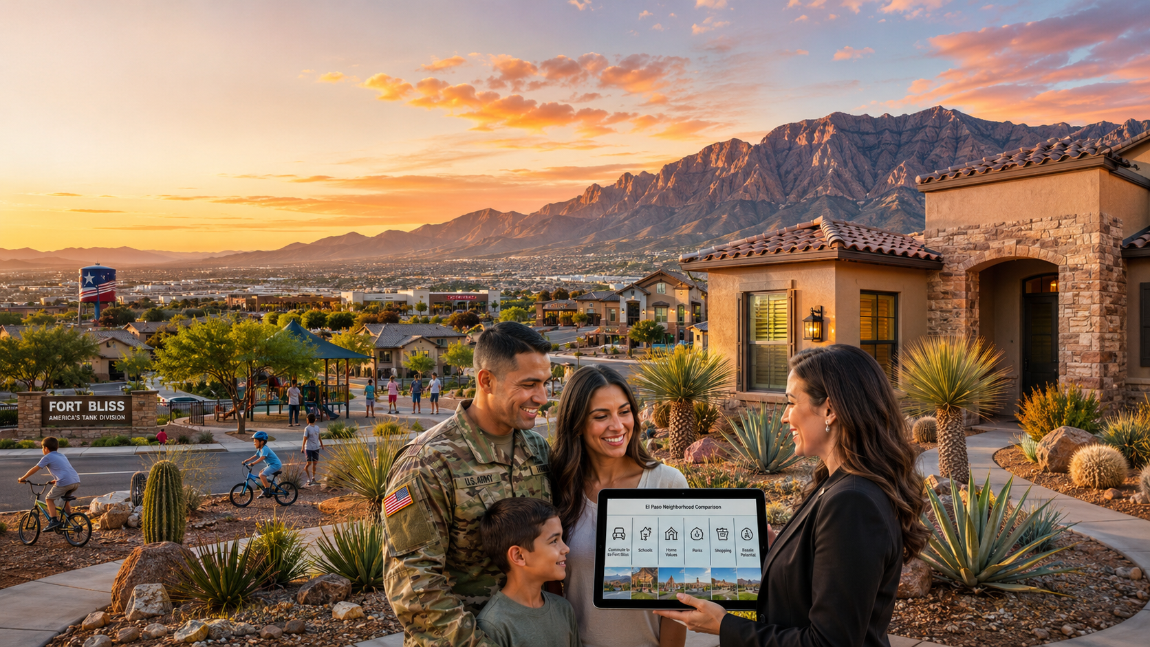 Homes for sale in El Paso, TX, Best El Paso Neighborhoods for Military Families (2026)