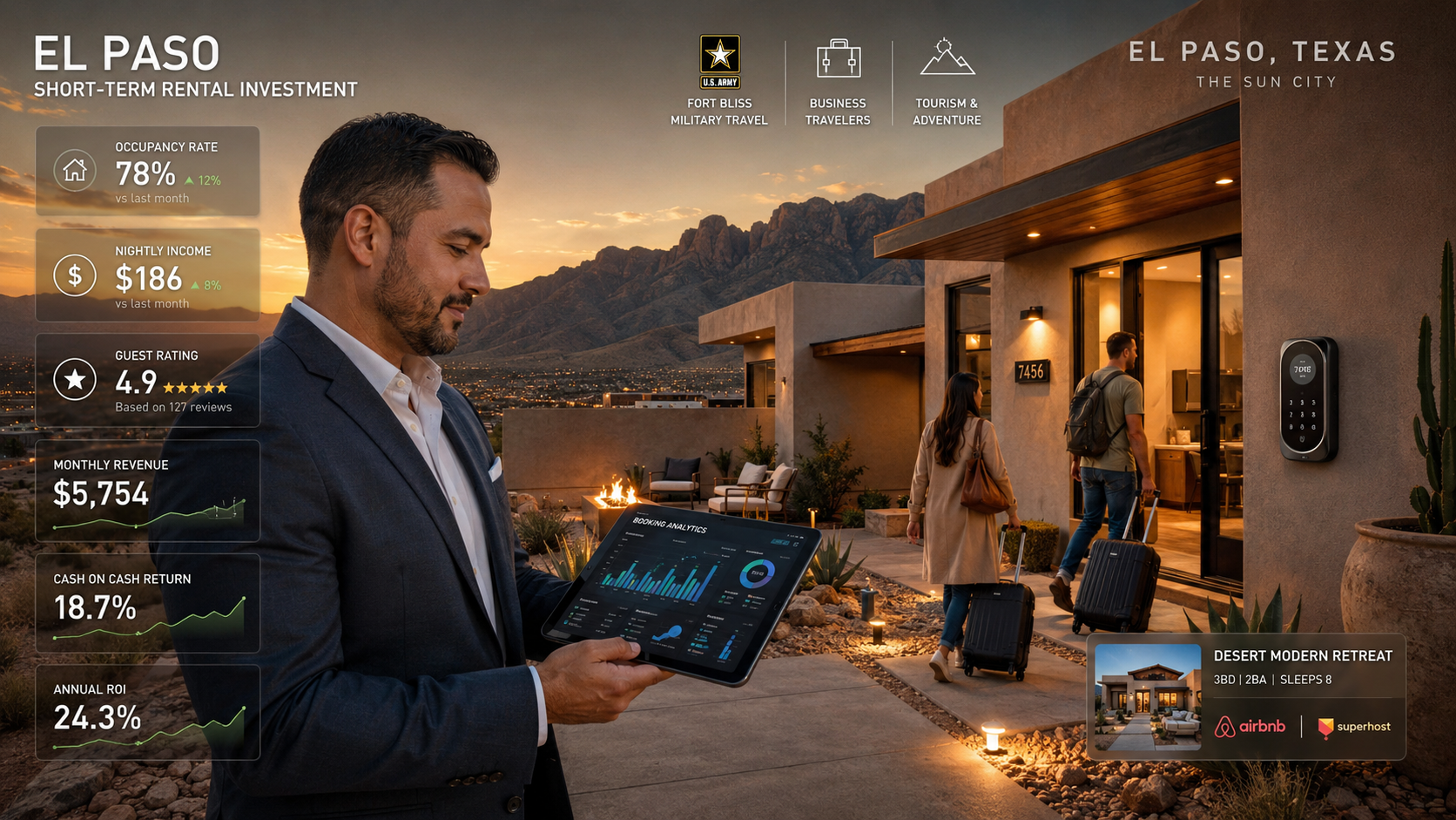 Homes for sale in El Paso, TX Short-Term Rentals in El Paso: Opportunity or Risk for Property Owners in 2026?