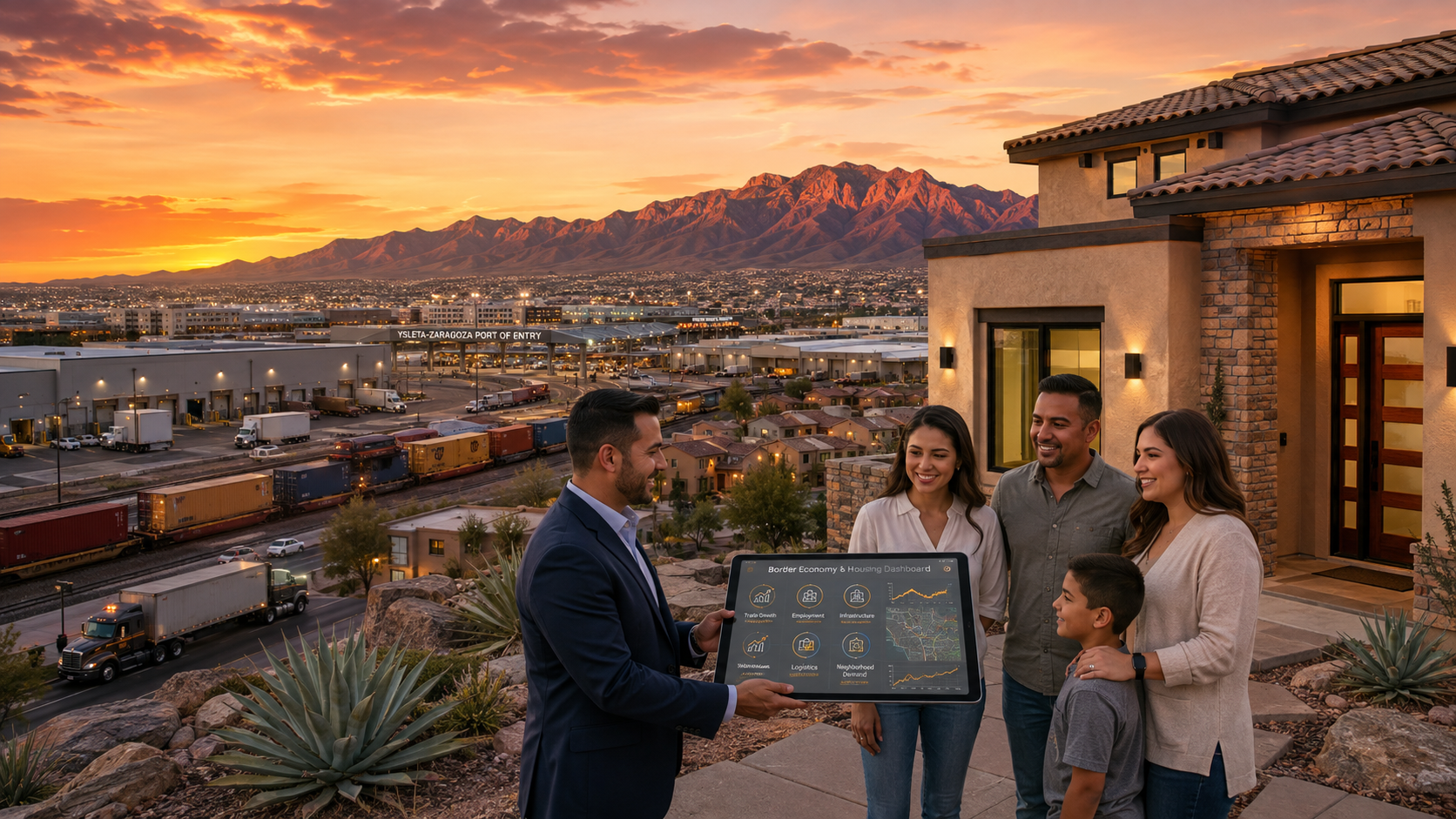 Home for sale in El Paso, TX, How Border Trade Influences El Paso Home Prices