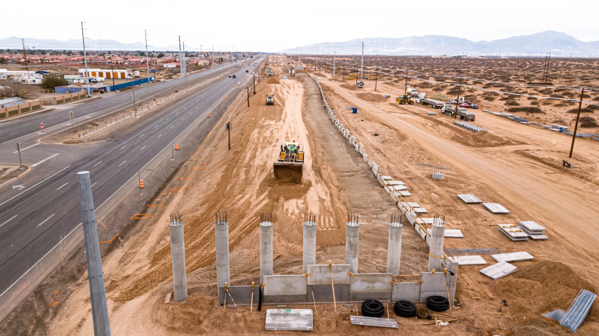 El Paso, TX roads, Home in El Paso, TX