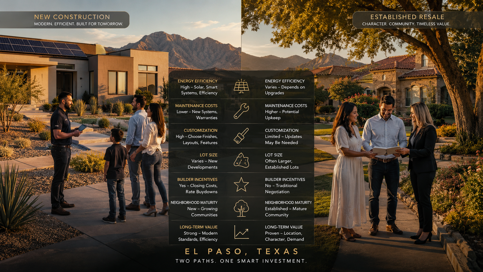 Homes for sale in El Paso, TX, New Construction vs Resale Homes in El Paso: Which Is Better in 2026?