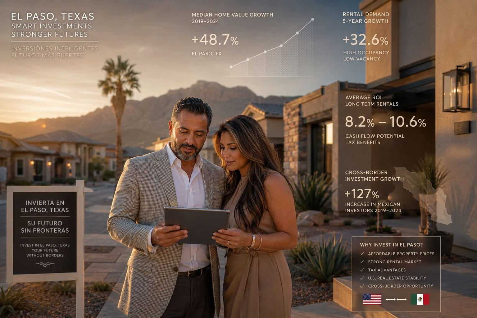 Home for sale in El Paso, TX, Buying Property in El Paso as a Cross-Border Investor (Mexico–U.S. Guide 2026)