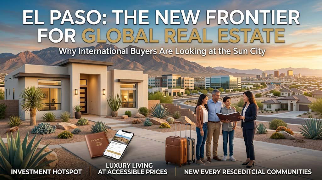 Home for sale in El Paso, TX, Why International Buyers Are Choosing El Paso in 2026