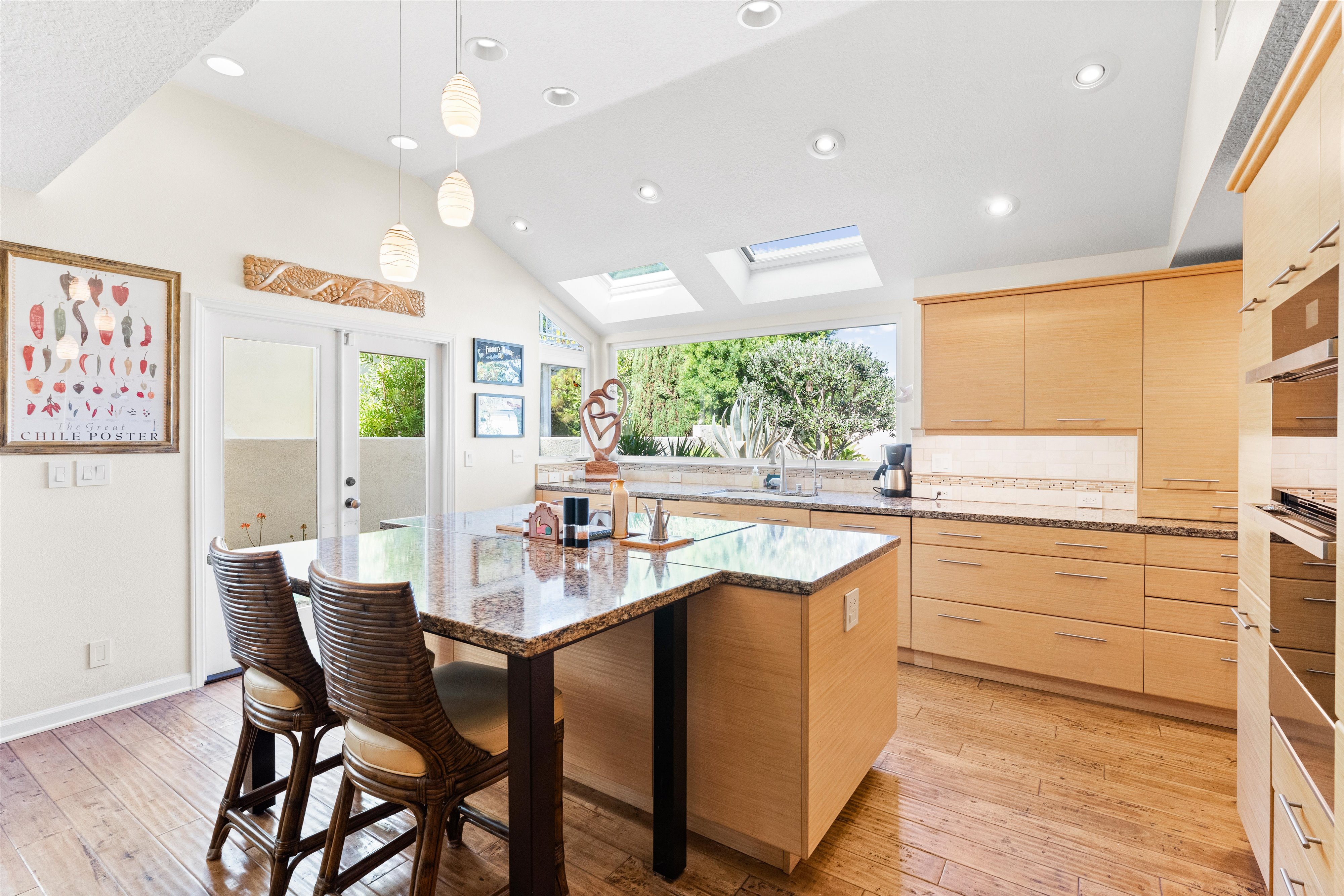 Updated chef's kitchen at 39 Foxboro Irvine