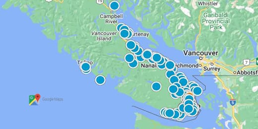 Vancouver Island Real Estate Map Search