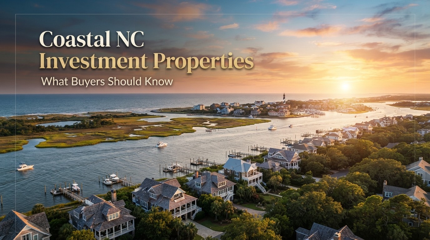 Coastal NC Investment Properties: What Buyers Should Know