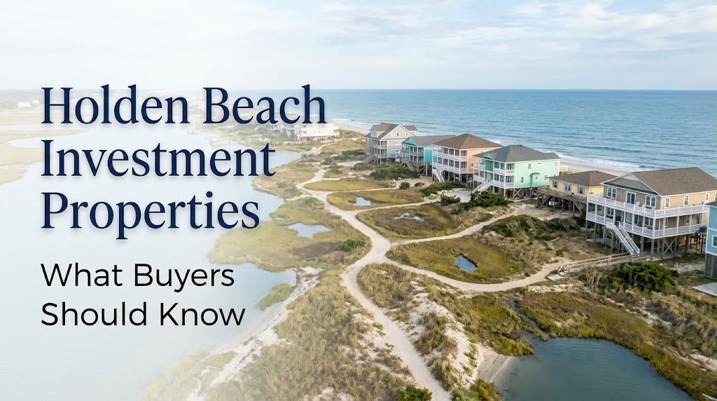 Holden Beach Investment Properties: What Buyers Should Know
