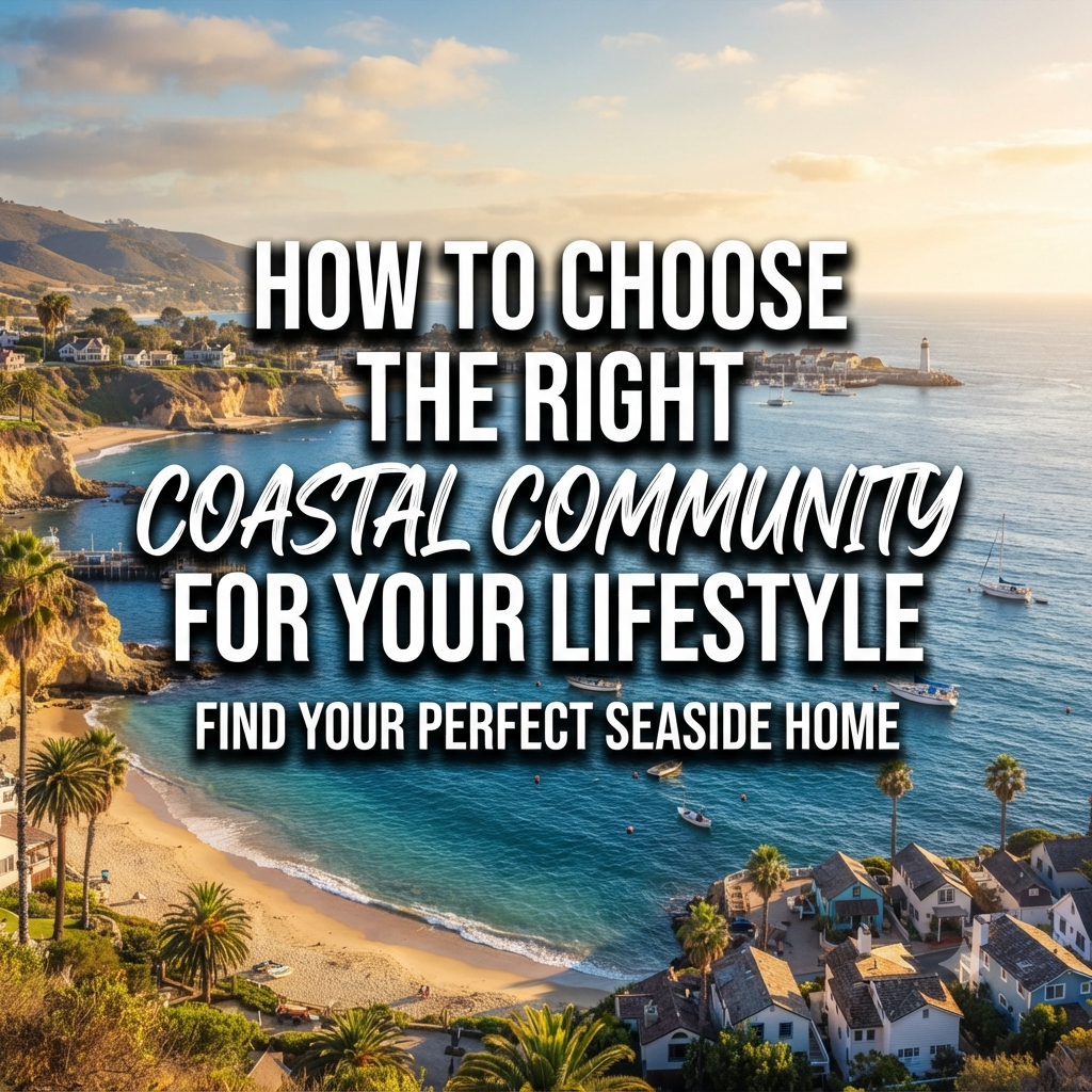 How to Choose the Right Coastal Community for Your Lifestyle