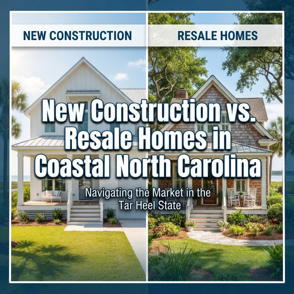 New Construction vs. Resale Homes in Coastal North Carolina
