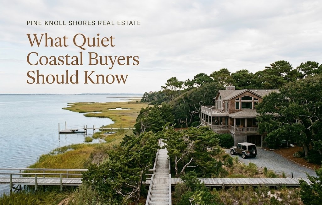 Pine Knoll Shores Real Estate: What Quiet Coastal Buyers Should Know
