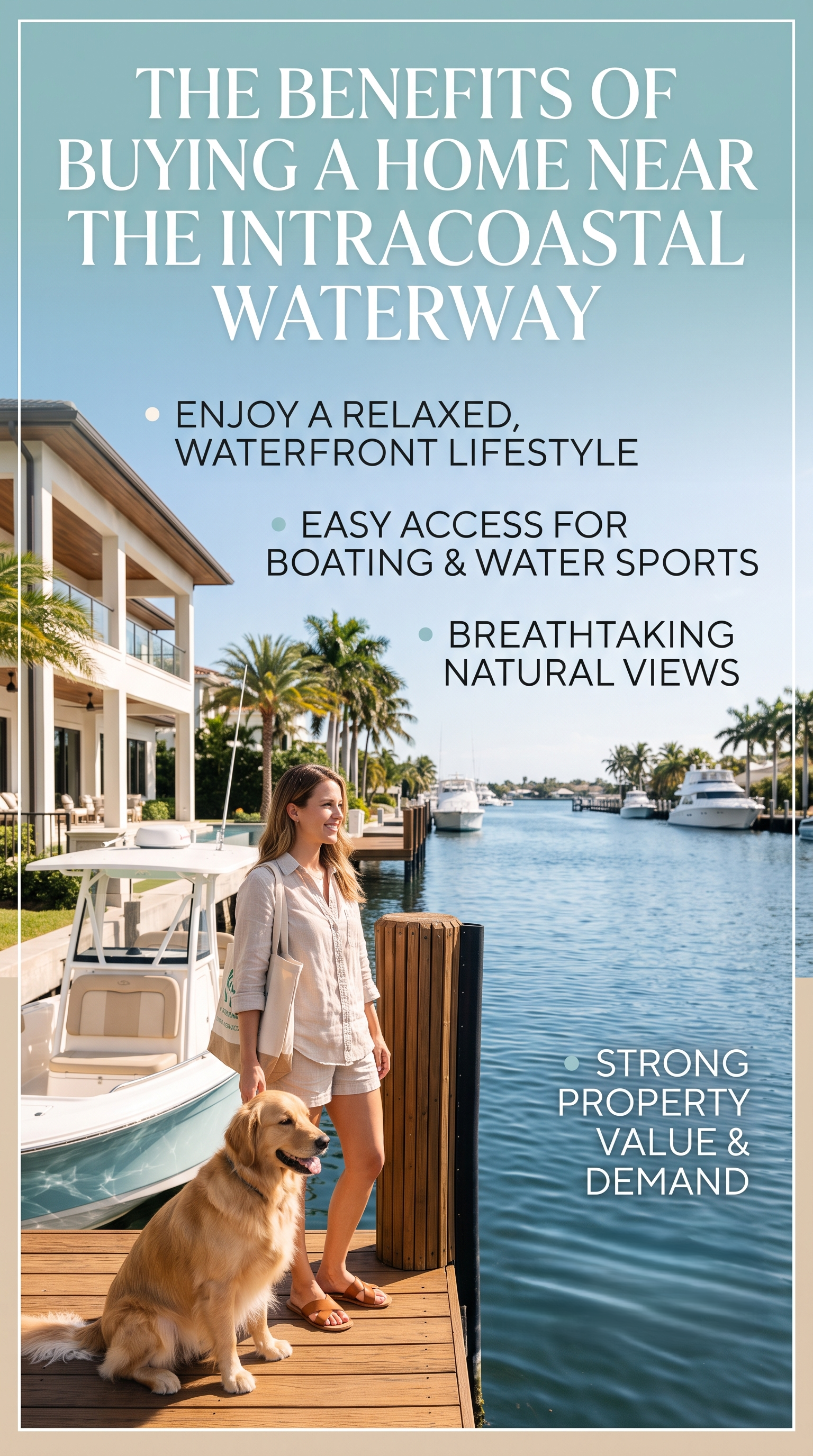 The Benefits of Buying a Home Near the Intracoastal Waterway