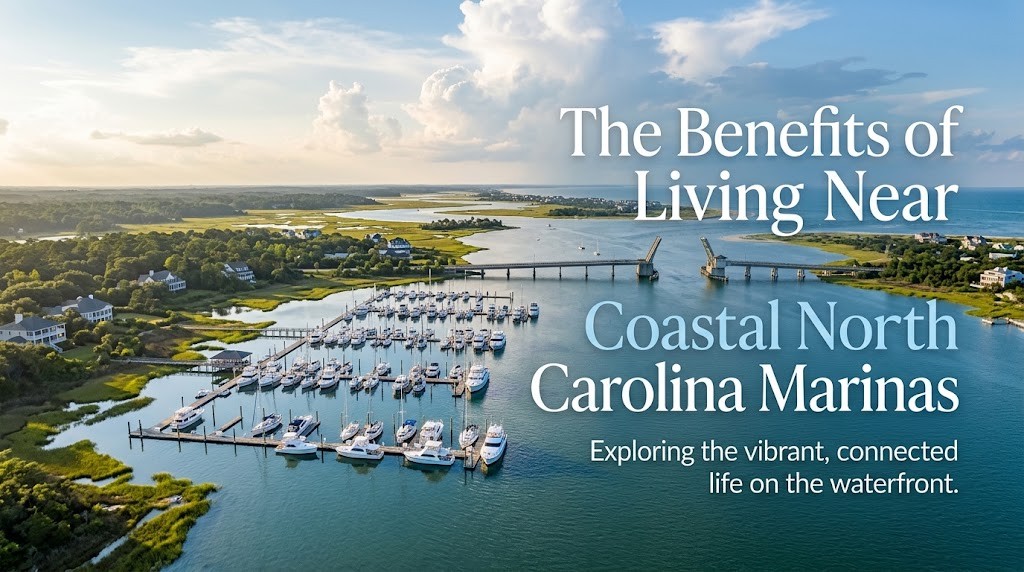 The Benefits of Living Near Coastal North Carolina Marinas