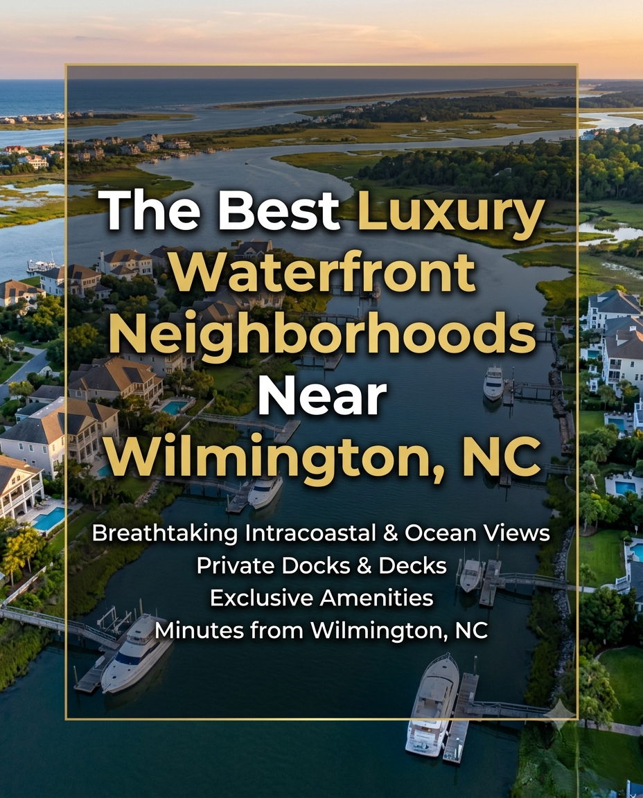 The Best Luxury Waterfront Neighborhoods Near Wilmington, NC