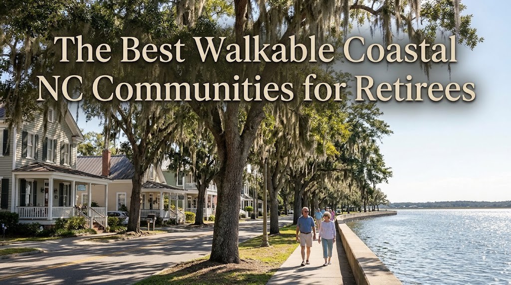The Best Walkable Coastal NC Communities for Retirees