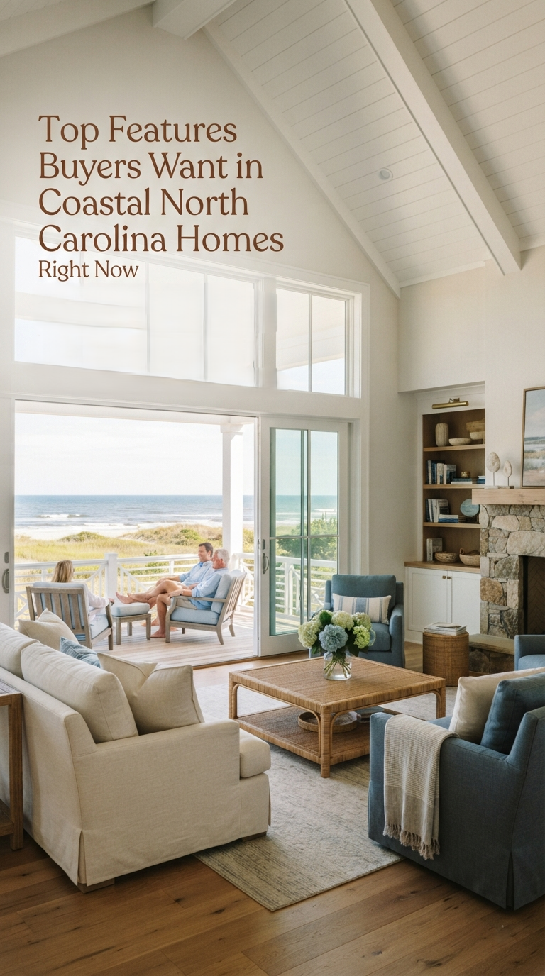 Top Features Buyers Want in Coastal North Carolina Homes Right Now