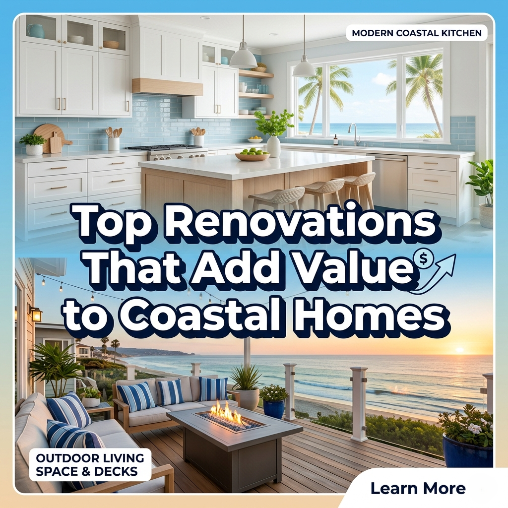 Top Renovations That Add Value to Coastal Homes