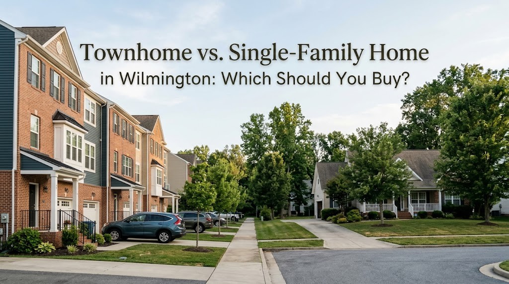 Townhome vs. Single-Family Home in Wilmington: Which Should You Buy?
