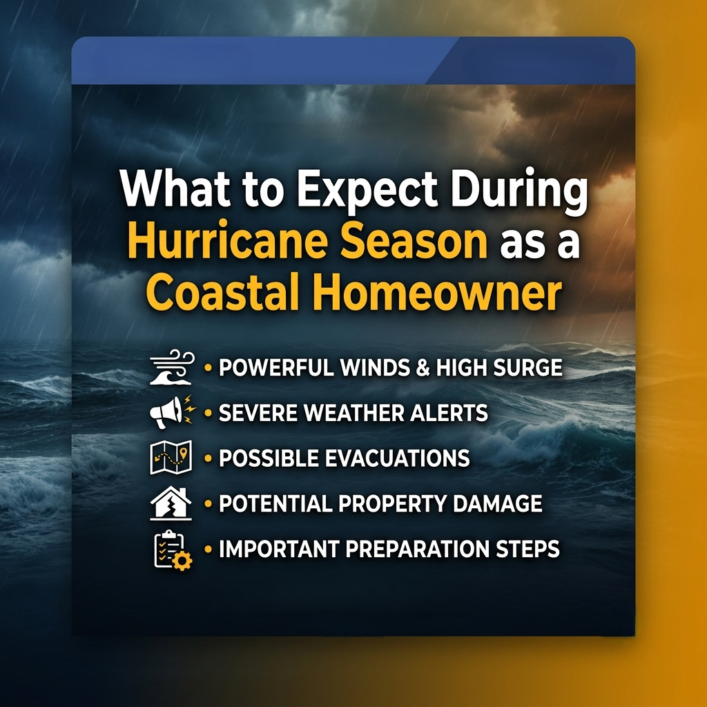 What to Expect During Hurricane Season as a Coastal Homeowner