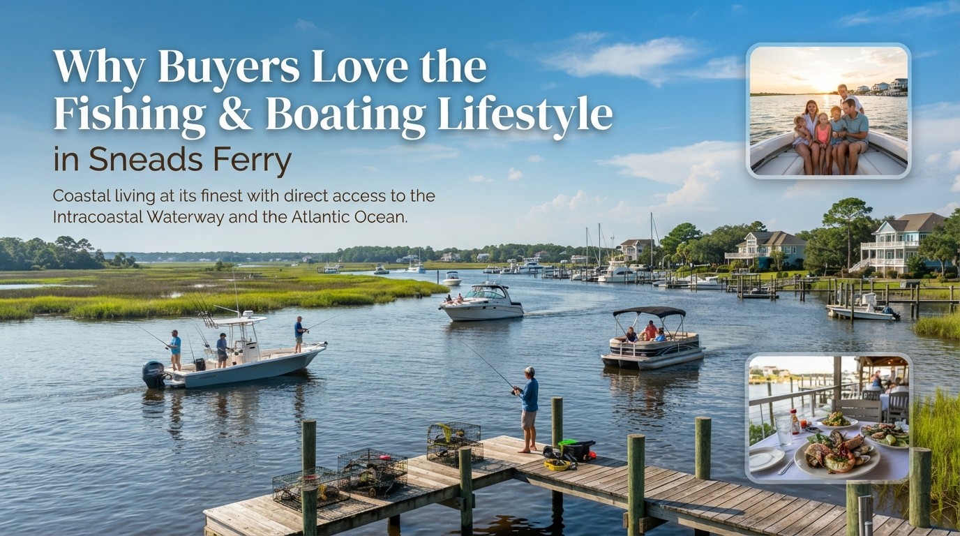 Why Buyers Love the Fishing and Boating Lifestyle in Sneads Ferry   