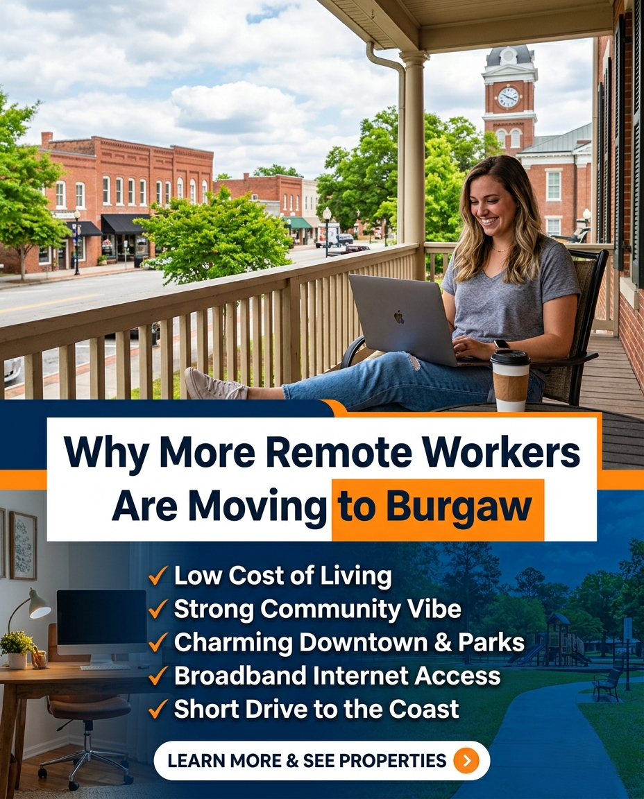 Why More Remote Workers Are Moving to Burgaw