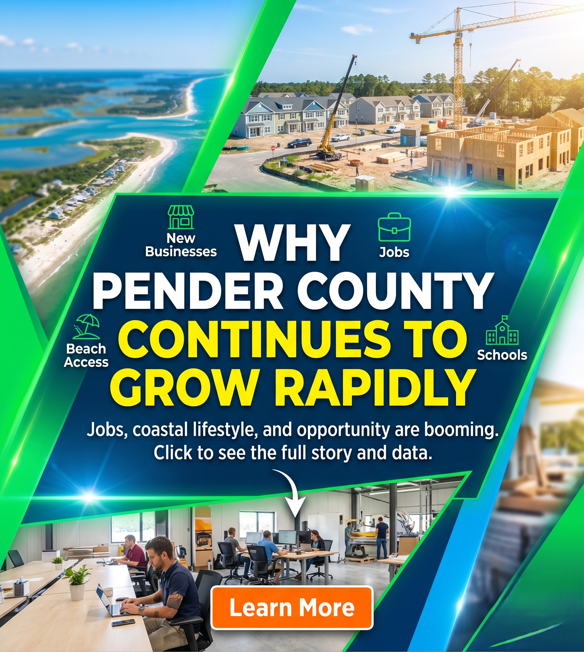 Why Pender County Continues to Grow Rapidly