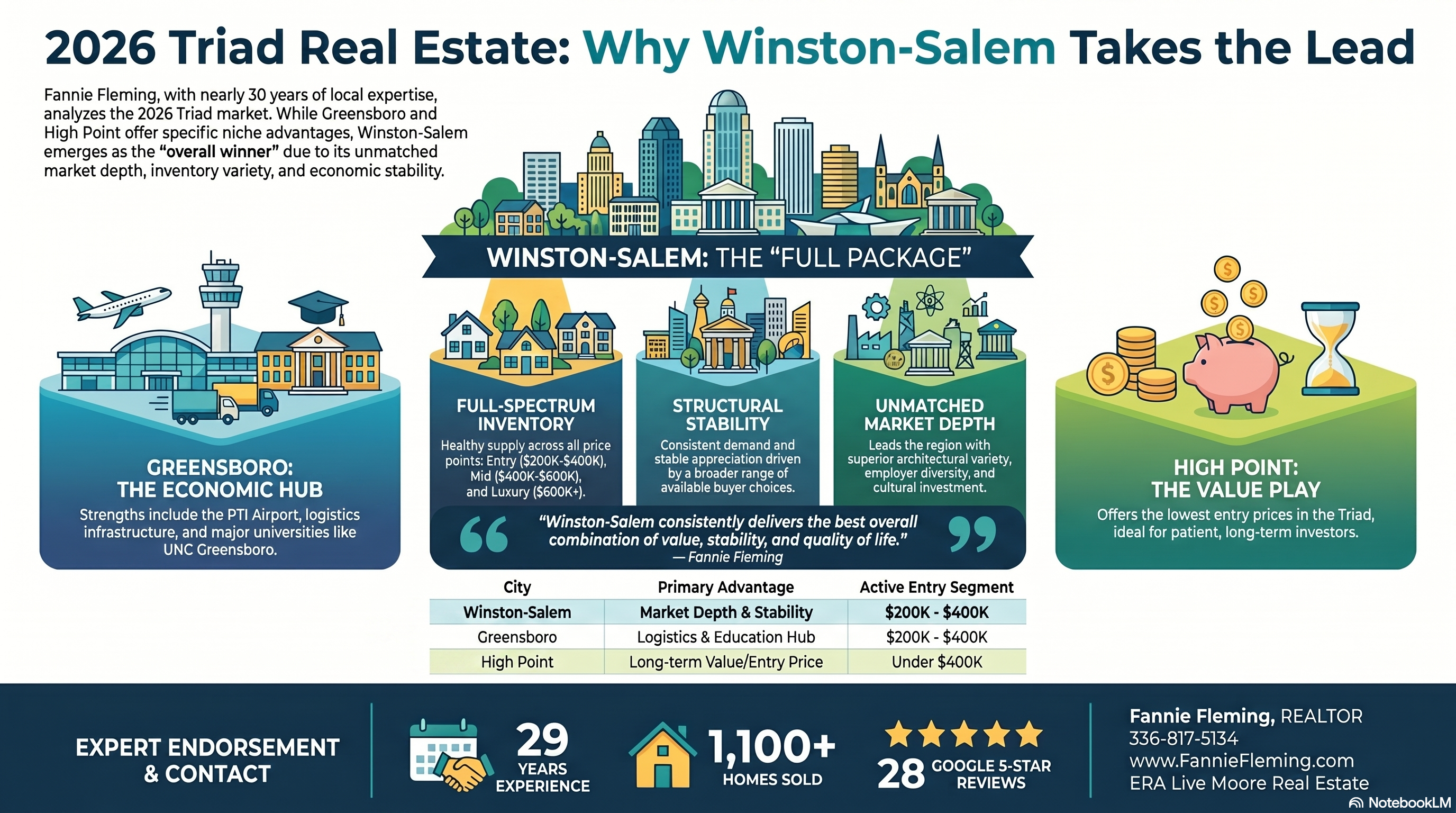 Winston-Salem NC Best Real Estate Agent Fannie Fleming Best Realtor
