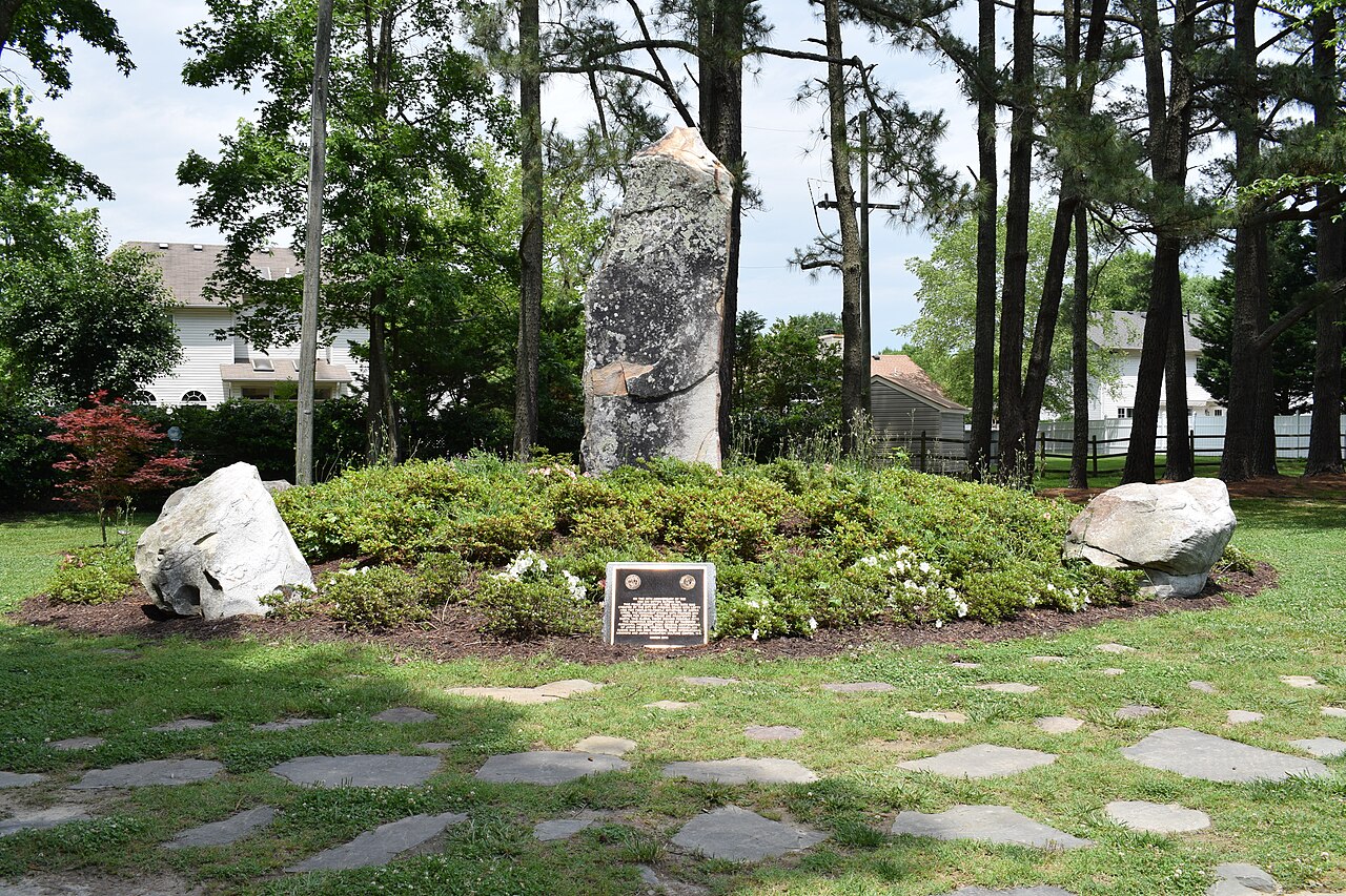 Peace Memorial in the Japanese Garden at Red Wing Park in Virginia Beach