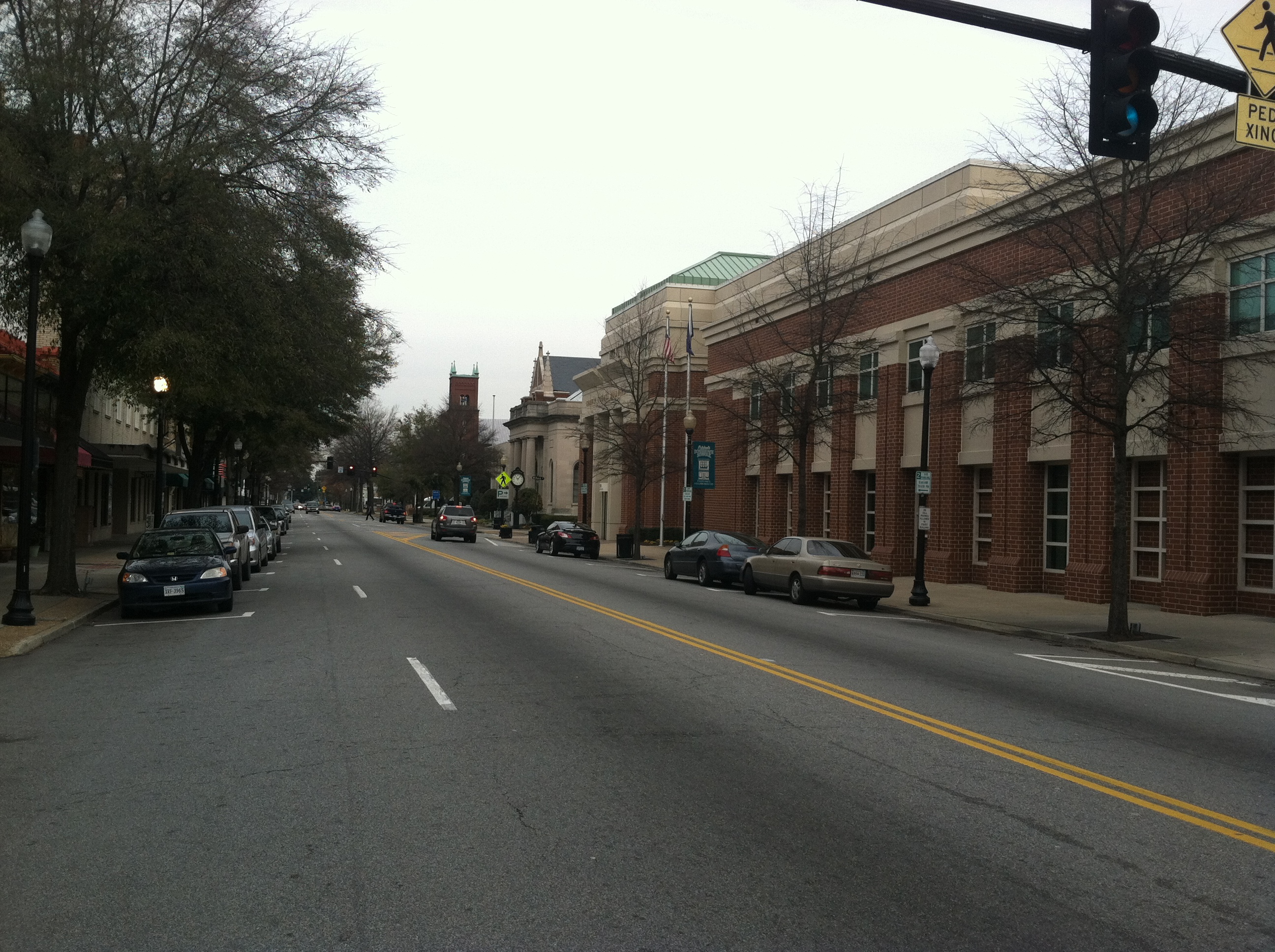 North Main Street in downtown Suffolk, Virginia