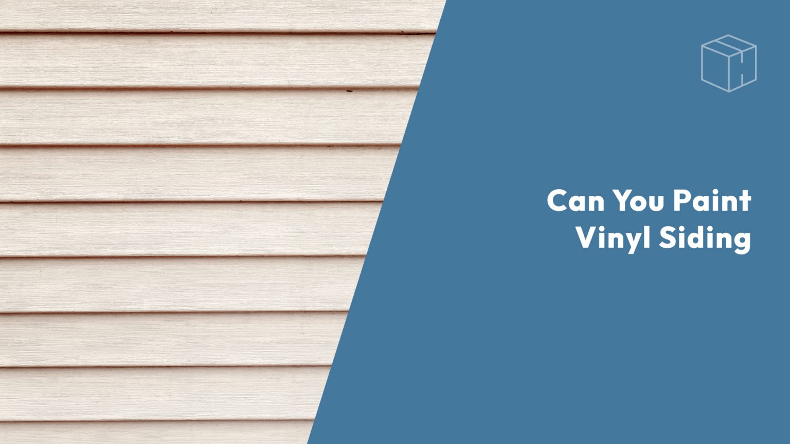 Can You Paint Vinyl Siding 