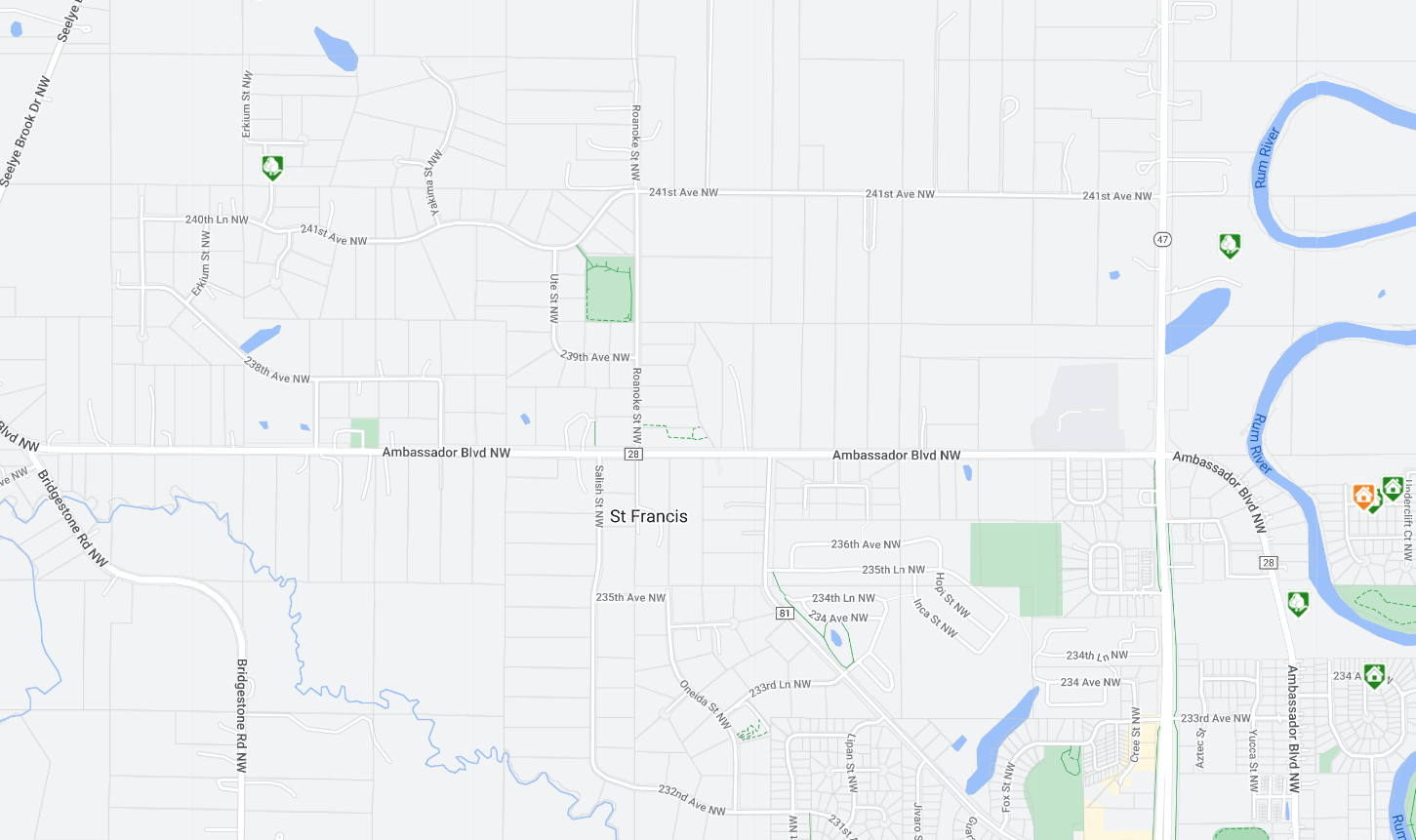 Saint Francis Homes for Sale