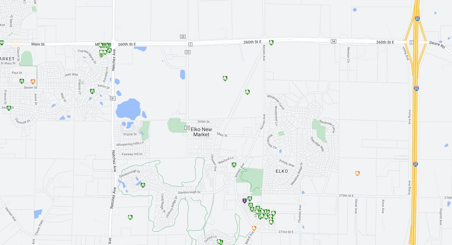 Elko New Market  Homes for Sale