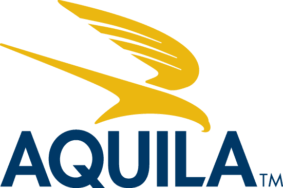 The logo for AQUILA Commercial, LLC, a prominent Austin commercial real estate firm.