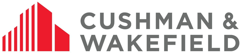 The logo for Cushman & Wakefield, a global commercial real estate firm with a strong presence in Austin.