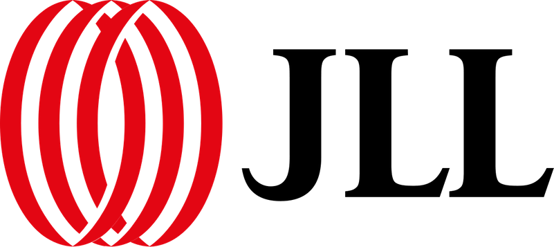 The logo for JLL, a global commercial real estate services company.