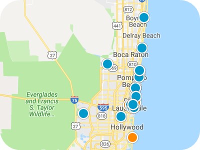 Southeast Florida Real Estate Map Search