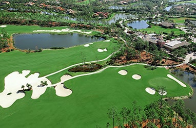 Mediterra Aerial Golf