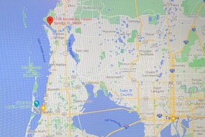 Tarpon Springs Google Map