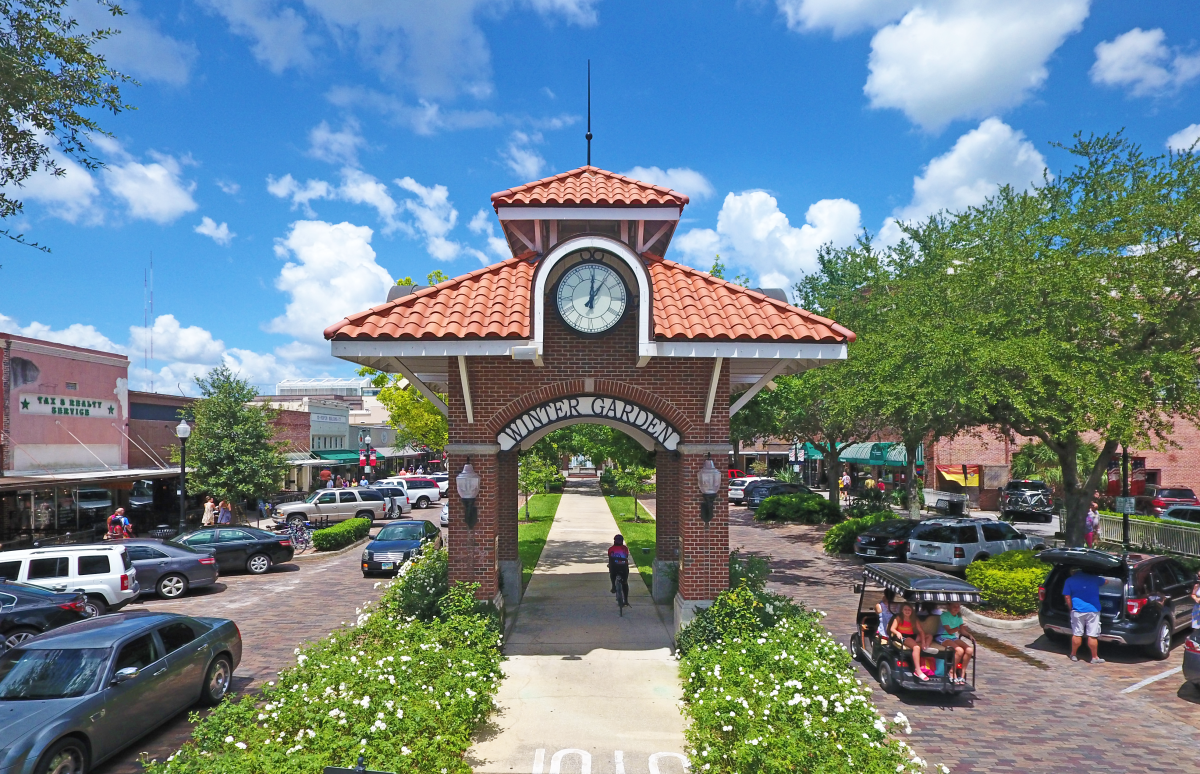 The Downtown Winter Garden Area