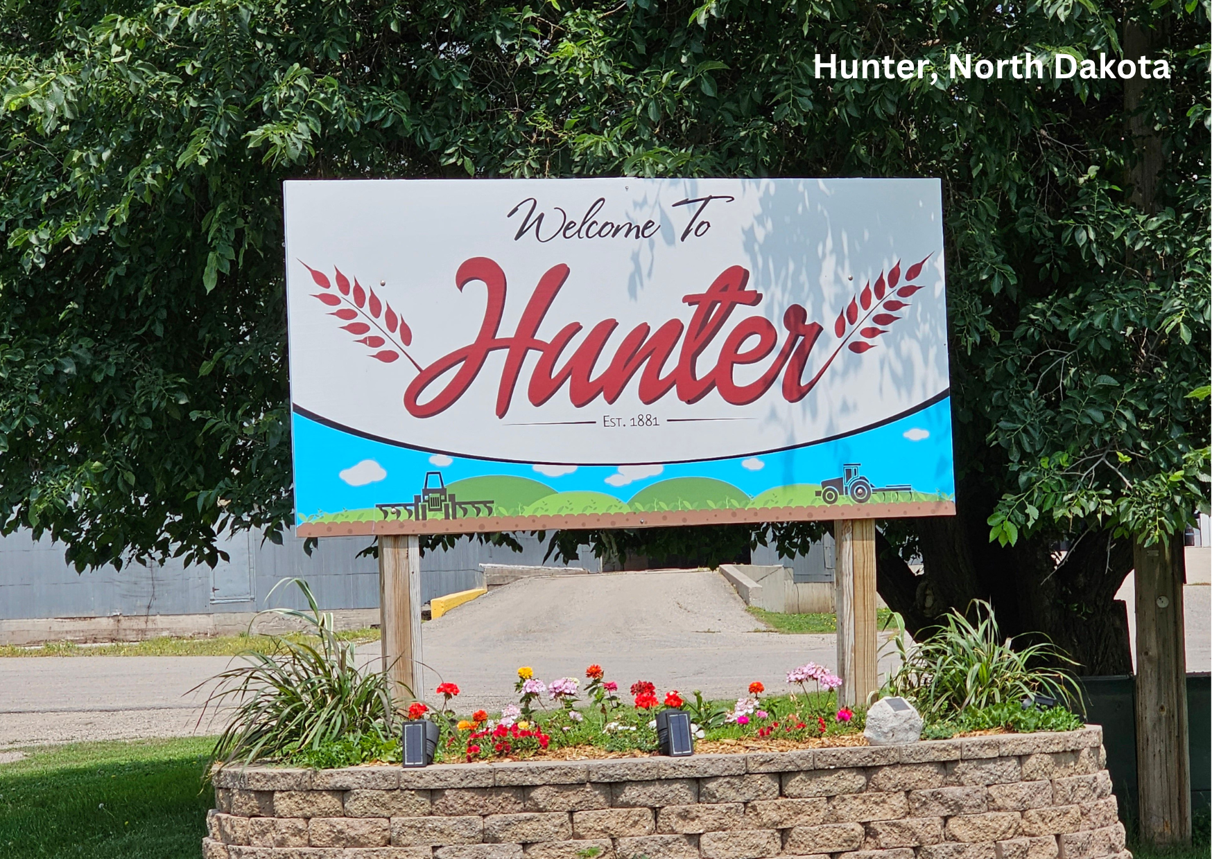 Hunter ND sign