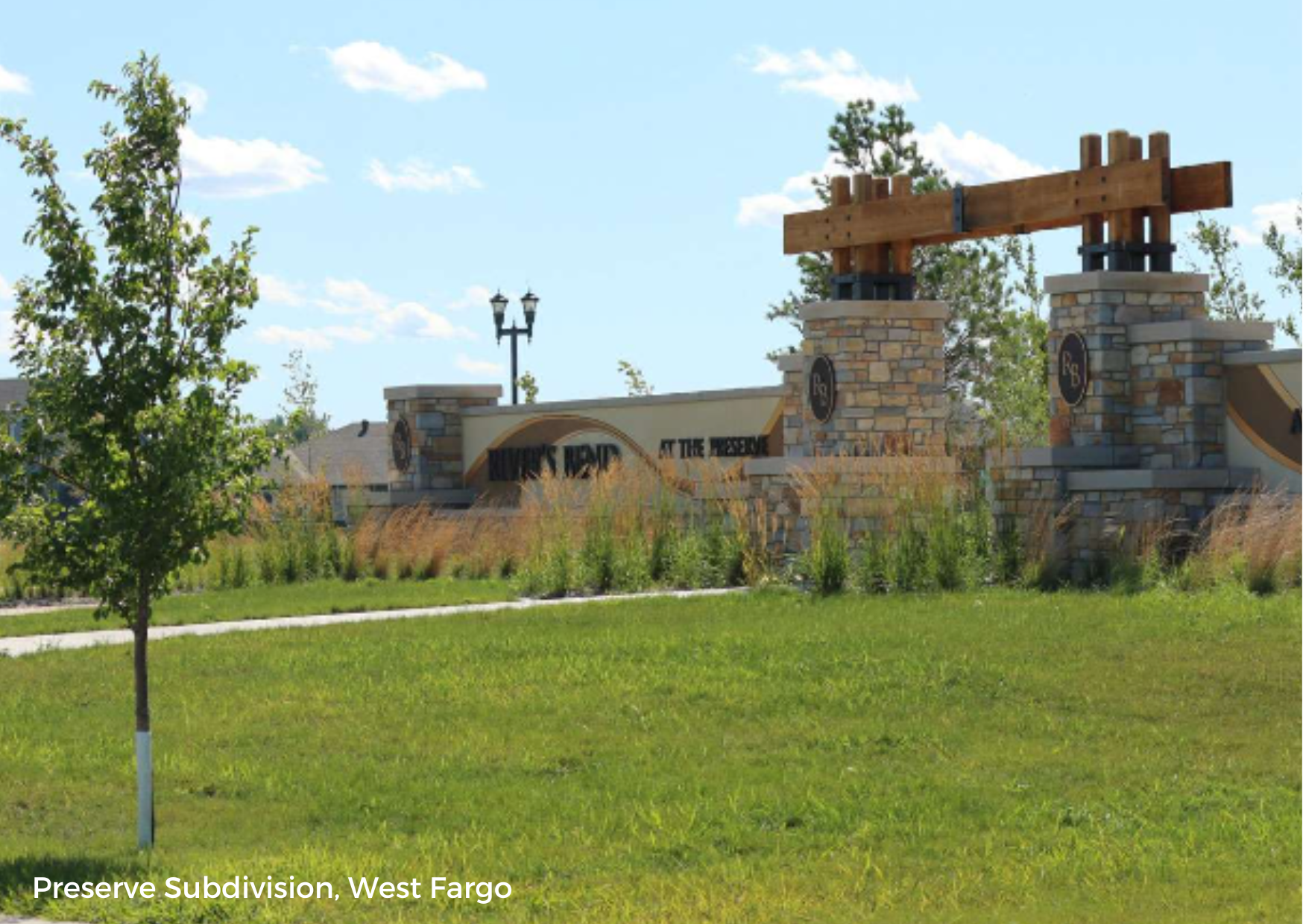 Rivers Bend at the Preserve Subdivision, West Fargo