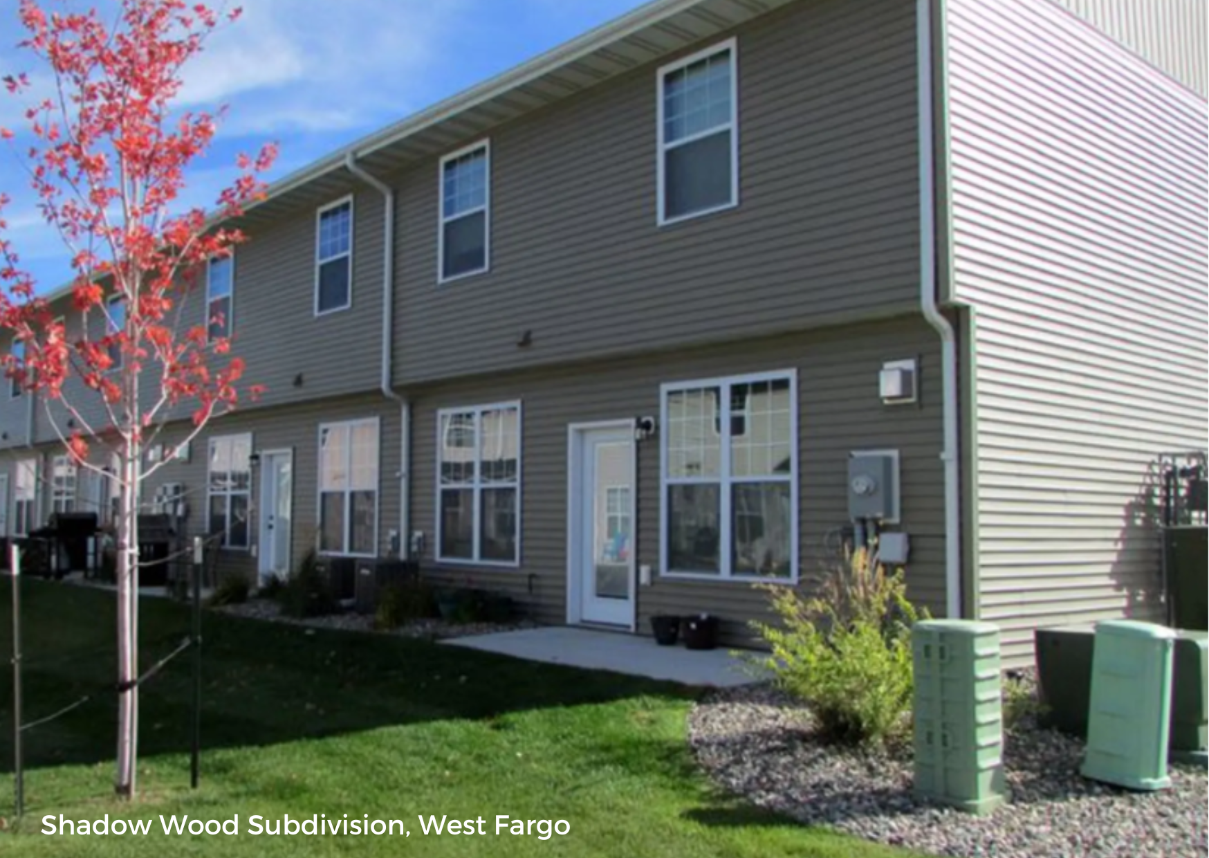 Shadow Wood Subdivision, West Fargo