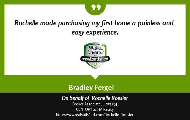 Rochelle Roesler Buyer testimonial